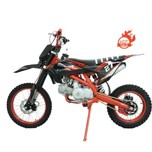 2024 motos à essence 125 cc Air Cool hors route adulte 4 temps grande roue Dirt Bike 125 dirt bike pour adultes