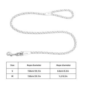 New Trend Dog <strong>Leash</strong> No <strong>Pull</strong> Reflective Durable Custom Nylon Rope Color Pet <strong>Leashes</strong> for Training Walking Small Medium Large Dogs - Product Image 5