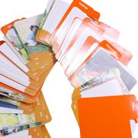 Cartes flash éducatives personnalisées pour enfants, cartes d'apprentissage de l'alphabet, développement du langage, jeu de mémoire