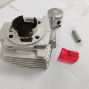 Kit Haut <span class=keywords><strong>Moteur</strong></span> Neuf Cylindre Piston 47mm Airsal pour MBK 51 WANOU Pièces Moto <span class=keywords><strong>AV10</strong></span> - Product Image 3