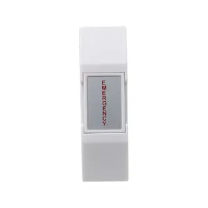 Fire Alarm Emergency Door Release Exit Switch Push Button with Backbox Surface Mount Cheap Mini Narrow Thin Size Plastic Ce IP65