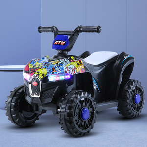 2021 nuovo Mini giocattolo <span class=keywords><strong>ATV</strong></span> per 2-6 anni bambini bambini auto elettrica Ride-On con potenza le ruote