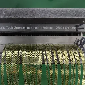 2023new 3 mm-48 line sequin poinçonnage moule die séquence die sequin dai moule séquence dai