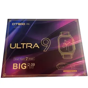 Reloj Inteligente 7 en 1 con Correa DT900, <span class=keywords><strong>Música</strong></span>, Carga Inalámbrica, Llamadas por BT, Monitor <span class=keywords><strong>de</strong></span> Salud y Ejercicio, Reloj Deportivo Inteligente para Hombres y Mujeres - Product Image 2
