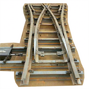 Carril de acero desvío equipo de cruce ferroviario interruptores de carril de <span class=keywords><strong>tren</strong></span> - Product Image 1