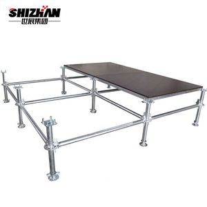 Sự kiện ngoài trời lớp nhôm giai đoạn với bước cầu thang lớp thép giai đoạn - Product Image 5