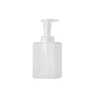 方形泡沫皂液分配器摩丝瓶泡沫泡沫瓶120毫升可再填充泵瓶塑料液体肥皂