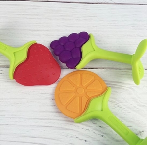 Juguetes <span class=keywords><strong>de</strong></span> Dentición <span class=keywords><strong>de</strong></span> Frutas Suaves para Bebés, <span class=keywords><strong>Mordedores</strong></span> <span class=keywords><strong>de</strong></span> Silicona para Bebés, Aptos para <span class=keywords><strong>Congelador</strong></span>, para Bebés y Niños Pequeños - Product Image 3