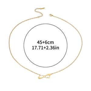 Collar con Colgante de Acero Inoxidable Chapado en Oro con Diseño Islámico de Caligrafía Árabe de Alá, Joyería al por Mayor - Product Image 6