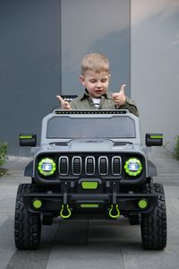 子供用四輪電動オフロードリモコンカー キッズスイングトイカー 充電式ロッキング機能付き 男の子 女の子 赤ちゃん向け - Product Image 4