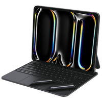 Coque de clavier en vinyle pour iPad Pro 11 12.9 Air 5 2024 Magic Keyboard, autocollant A2261, protection de tablette, vente en gros, noir et blanc