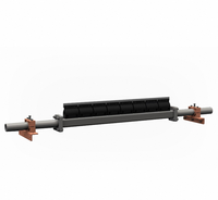 Châssis de support séparables pour une installation facile, grattoir de bande transporteuse secondaire en carbure de tungstène pour conditions difficiles