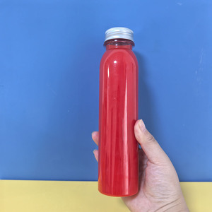 Bouteilles PET vides de 300 ml (10 oz) pour thé au lait et jus, avec couvercle, pour thé boba et champagne - Product Image 6