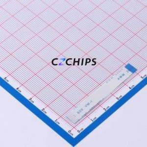 JS05B-12P-050-3-4 FFC Cable (Flexible Flat Cable) P=0.5mm Connector 12P 0.5mm 0.3mm Reverse - Product Image 1