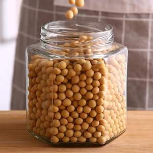 Botella de Vidrio Cuadrada para Miel, 100ml, 200ml, 280ml, 380ml, 500ml, Envase de Vidrio para Miel con Tapa - Product Image 3