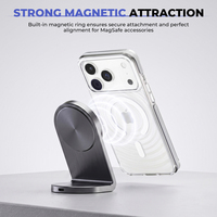Coque AUREXIONICS à dégradé ondulé pour iPhone 18 Pro avec protection anti-traces de doigts
