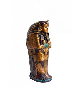 Figurine de grande Sculpture roi égyptien tutankhun, pharaon Sarcophagus, Sculpture pour maman - Product Image 2