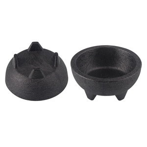 Cuenco <span class=keywords><strong>Molcajete</strong></span> Redondo Negro 4" - Product Image 6