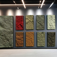 Panneaux et dalles muraux décoratifs de luxe en PVC et PU, fabriqués en usine, pour la décoration intérieure murale (De Pared De Piedra)