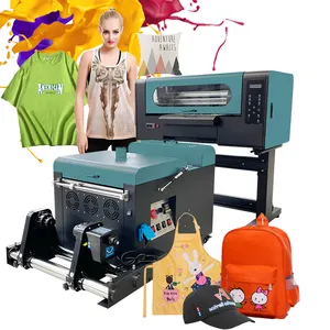 2024 Hot Sale A2 A3 A4 L1800 T-shirt 2021 Auplex Colorsun 1390 600mm 30cm Dtf Print And Laminating 2 In 1 Printer