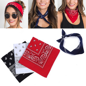2021 rock cool ragazze accessori per capelli <span class=keywords><strong>bandana</strong></span> sciarpa quadrata <span class=keywords><strong>bandana</strong></span> femminile moda donna <span class=keywords><strong>fascia</strong></span> sciarpa quadrata personalizzata <span class=keywords><strong>bandana</strong></span> - Product Image 2