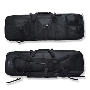 야외 위장 85cm 낚시 가방 보호 방수 어깨 배낭 도구 전술 사냥 가방