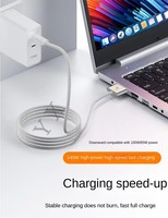 Kabel Pengisi Daya Tipe C ke Magsafe 3 140W PD Pengisian Cepat Kompatibel untuk MacBook