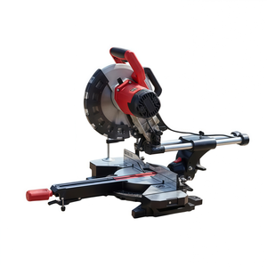 Sega a Troncare Scorrevole a <span class=keywords><strong>Taglio</strong></span> Singolo <span class=keywords><strong>da</strong></span> 8 Pollici 1700W con Guida Laser e Luce, 210mm 4700RPM per <span class=keywords><strong>Taglio</strong></span> Legno e Alluminio - Product Image 2