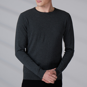 Custom LOGO GOTS Cotton Crew Neck <b>Men</b> Clothes Winter Knitted Shirt Long Sleeve Knitwear Casual <b>Pullover</b> <b>Men</b> Sweaters - Product Image 5