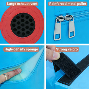 Colchoneta <span class=keywords><strong>de</strong></span> Aterrizaje Umax <span class=keywords><strong>de</strong></span> PVC y Cuero, Plegable, Fácil <span class=keywords><strong>de</strong></span> Guardar, para Entrenamiento <span class=keywords><strong>de</strong></span> Gimnasia - Product Image 5