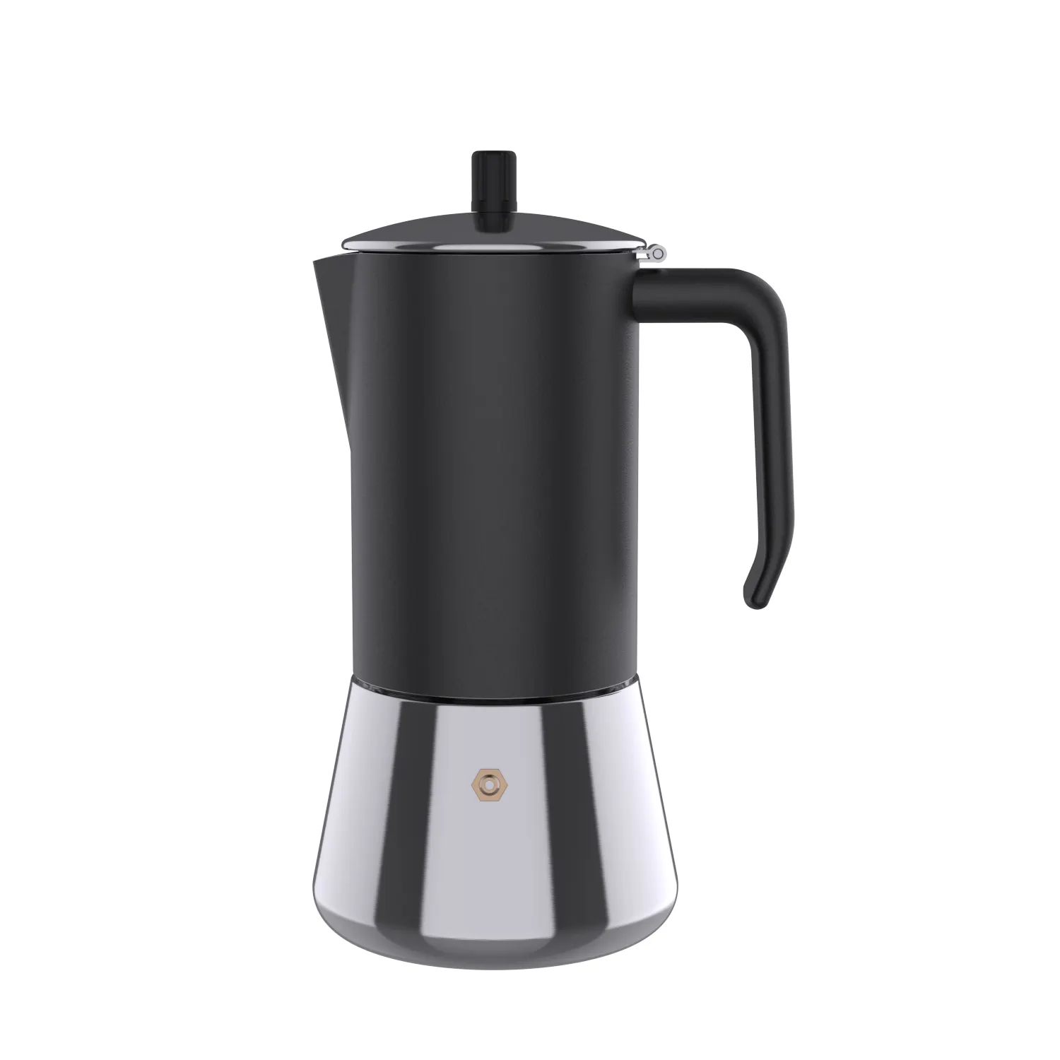 OEM Kahve Makinesi stotera Stovetop Espresso Kahve Makinesi 1 2 3 6 9 12 14 bardak Mocha Makinesi alüminyum Mokapot Kahve Pot Pot