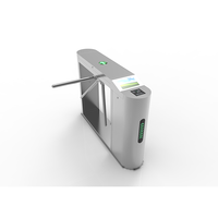 Tourniquet de sécurité intelligent avec lecteur de code QR et compteur, système de contrôle d'accès électronique, mécanisme de tourniquet trépied