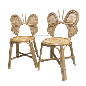 Chaise pour enfants en rotin artisanal de qualité supérieure pour événements, mariages, fêtes, chaise en osier naturel pour bébé, écologique, élégante, durable - Product Image 5