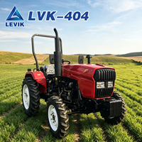 Tracteur à roues LEVIK avec certifications CE EPA EuroV ISO, couple élevé et direction hydraulique complète