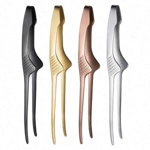 Pinzas para Barbacoa de Acero Inoxidable Estilo Coreano, Antideslizantes, para Asar al Aire Libre, Pinzas para Carne, Utensilios de Cocina, Repostería, Limpieza y Uso Doméstico - Product Image 1