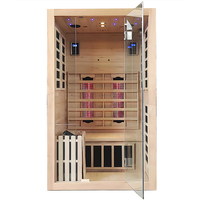 Sauna intérieur pouvant accueillir de 1 à 8 personnes, sauna intérieur sec/humide personnalisé, sauna intérieur en bois avec différents styles