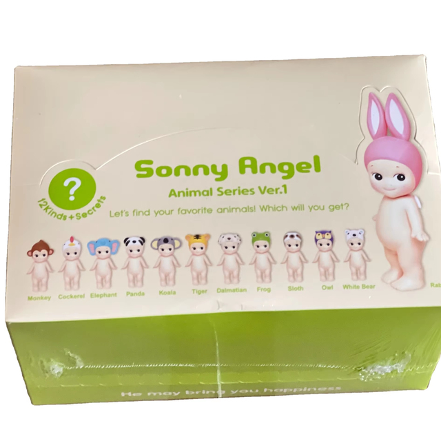 Original Sonny Angels Animal Series Mini Figure Pvc Figurine Blind Box Mini Doll Collectors Toy Desktop Decor Gift