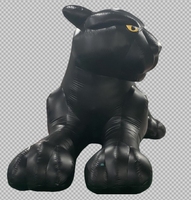Chimpanzé gonflable de grande taille fait sur commande pour l'événement extérieur, gorille gonflable pour la publicité
