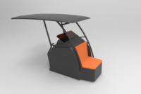 T-top Bateau pour Console Centrale Standard Bateau Blanc ou Noir Alliage d'Aluminium/Acier Inoxydable Accessoires Bateau