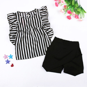 Ropa Infantil de Moda Coreana, Dulce Estilo a Cuadros para Bebés Niñas, Ropa de Verano para Niñas Adolescentes - Product Image 4