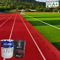 Peinture pour sol de terrain de sport fonctionnelle, peinture en silicone PU pour terrain de basket-ball