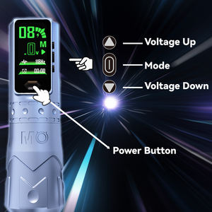 MO FINE 25 ULTRA <span class=keywords><strong>Machine</strong></span> à stylo de tatouage sans fil à entraînement <span class=keywords><strong>direct</strong></span> intelligent Maquillage permanent professionnel Dotwork Batterie de pistolet électrique - Product Image 3