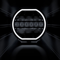Nueva Luz de Conducción LED E-Boost de Doble Salida Blanca/Ámbar para Camionetas Jeep