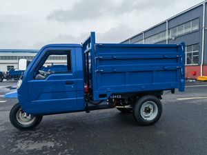 Дизельный двигатель, моторизованный трехколесный автомобиль с закрытой кабиной, усиленная гидравлическая система сброса грузового ящика - Product Image 6