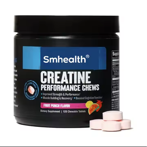 Smhealth Créatine Performance Chews 120 Comprimés Saveur Punch aux Fruits - Product Image 1
