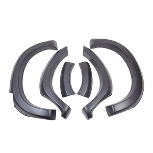 ขายส่งบังโคลน ABS สีดำใหม่สำหรับ Hilux Vigo 2012-2015 อุปกรณ์ตกแต่งซุ้มล้อ 4x4 พร้อมรับประกัน 1 ปี - Product Image 1