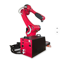 Lengan Robot Las Borunte Luxury 6-Axis dengan Beban Angkut 12KG, Repeatabilitas 0.07mm, Inti PLC