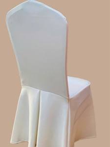 Funda de Silla Plisada de Tres Esquinas, Spandex Blanco/Color Personalizado, Tamaño Personalizado, Elástica, Duradera, Lavable a Máquina - Product Image 6