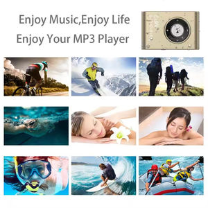 Reproductor MP3 Deportivo Impermeable IPX8 con Almacenamiento Integrado de 4GB/8GB, Radio FM, Apto para Deportes - Product Image 3