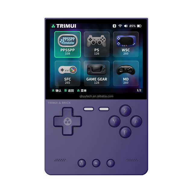 Trimui Brick Retro Handheld Game Console Linux System 3.2 Inch 1024x768 IPS Screen 3000mAh Portable Wi-Fi Video Game Player